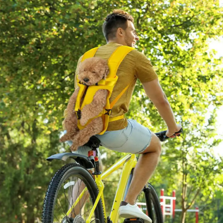 Royallure Ergonomic Dog Carrier Bag for Small Dogs Up to 10kg - Comfortable Travel Backpack