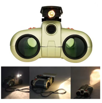 Royallure Kids 4x30 Night Vision Binoculars with Adjustable Eyepieces