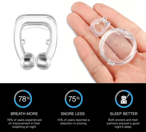 Royaleva Snore Stopper Magnetic Nose Clips (2 Piece Set)