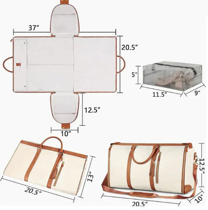 Luxora Foldable Travel Bag for Stylish Adventure and Convenience
