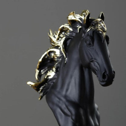 Royelux Modern Chess Statues - King, Queen & Knight Home Decor