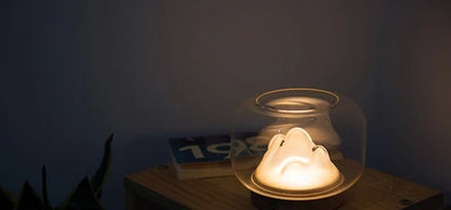 RoyaleGlow Mountain Aquarium Lamp - Unique LED Night Light & Desktop Decor