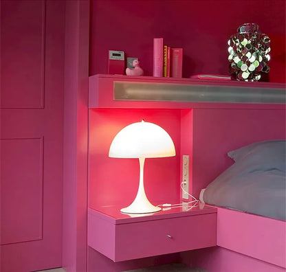 Retro Danish Table Lamp/ Floor Lamp - Iconic Mushroom Design for Modern Spaces - Table Lamp