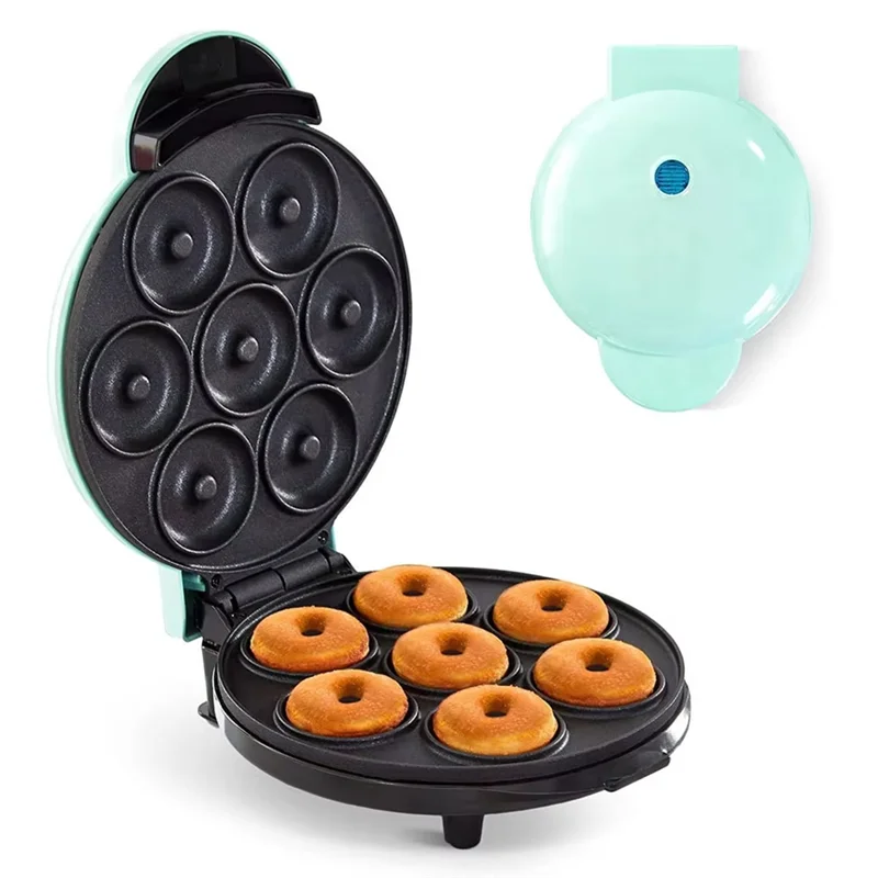 LuxRoyale Mini Electric Waffle Maker – Multifunctional Breakfast Sandwich & Cake Oven