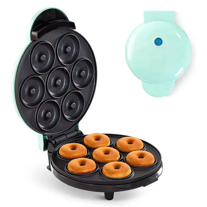 LuxRoyale Mini Electric Waffle Maker – Multifunctional Breakfast Sandwich & Cake Oven