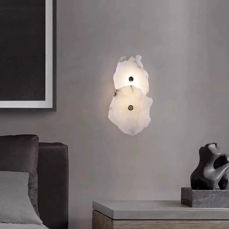Modern Irregular Marble Minimalist Wall Light