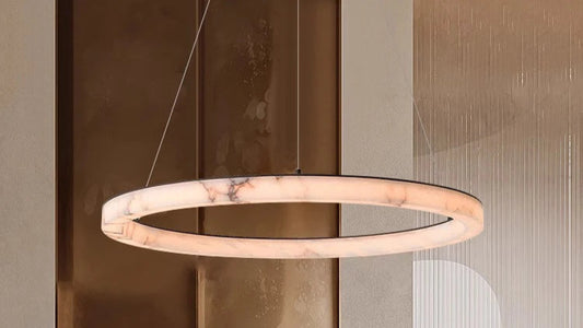 2024 Trendy Marble Series Dimmable LED Chandelier 🌟