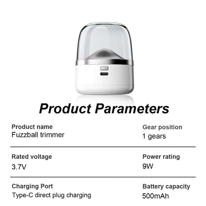 Royallure Electric Lint Remover Fabric Shaver for Clothes - Pilling Remover with Suction