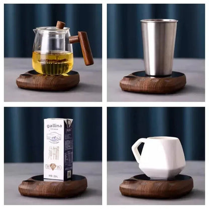 Royaleva Electric Mug Warmer Plate with 5 Temperatures & Timer – Smart Beverage Heater