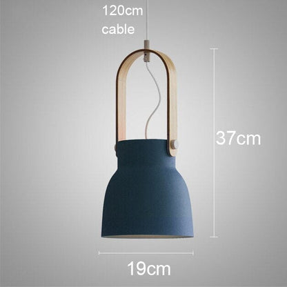 RoyaleGlow Nordic Macaron Pendant Light for Kitchen Island, Dining Room, Restaurant & Bar