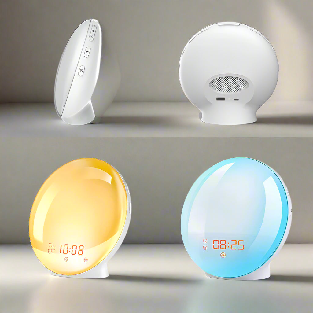 Wake Up Light Alarm Clock with Sunrise Simulation & Natural Sounds - Alarm Clock