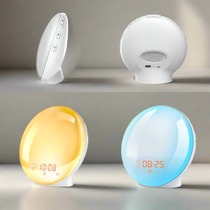 Wake Up Light Alarm Clock with Sunrise Simulation & Natural Sounds - Alarm Clock
