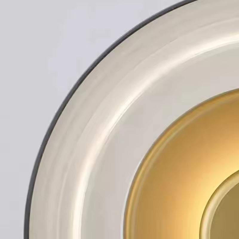 Luxora Nordic LED Glass Wall Sconce, Modern Minimalist Light for Bedroom