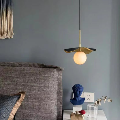 LuxRoyale Modern Alabaster Globe Pendant Light - Elegant Contemporary Design
