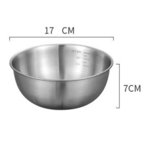 Royelux Premium Stainless Steel Mixing Bowls - Modern 5 Piece Elegant Nesting Set