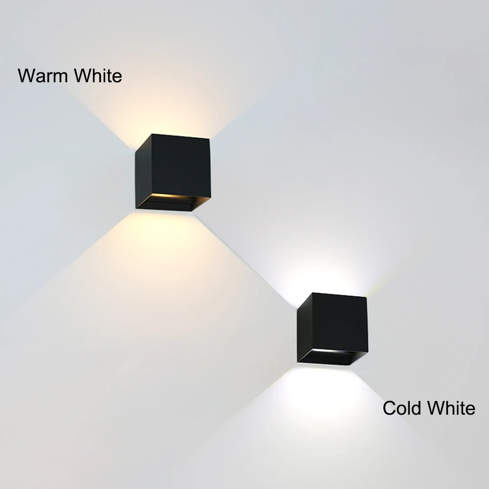 Luxora Scandinavian IP 65 LED Wall Sconce Light