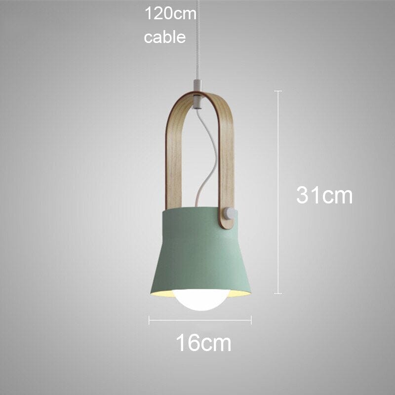 RoyaleGlow Nordic Macaron Pendant Light for Kitchen Island, Dining Room, Restaurant & Bar
