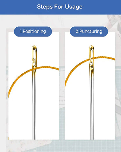 Luxora Self Threading Sewing Needles Set for Easy Use