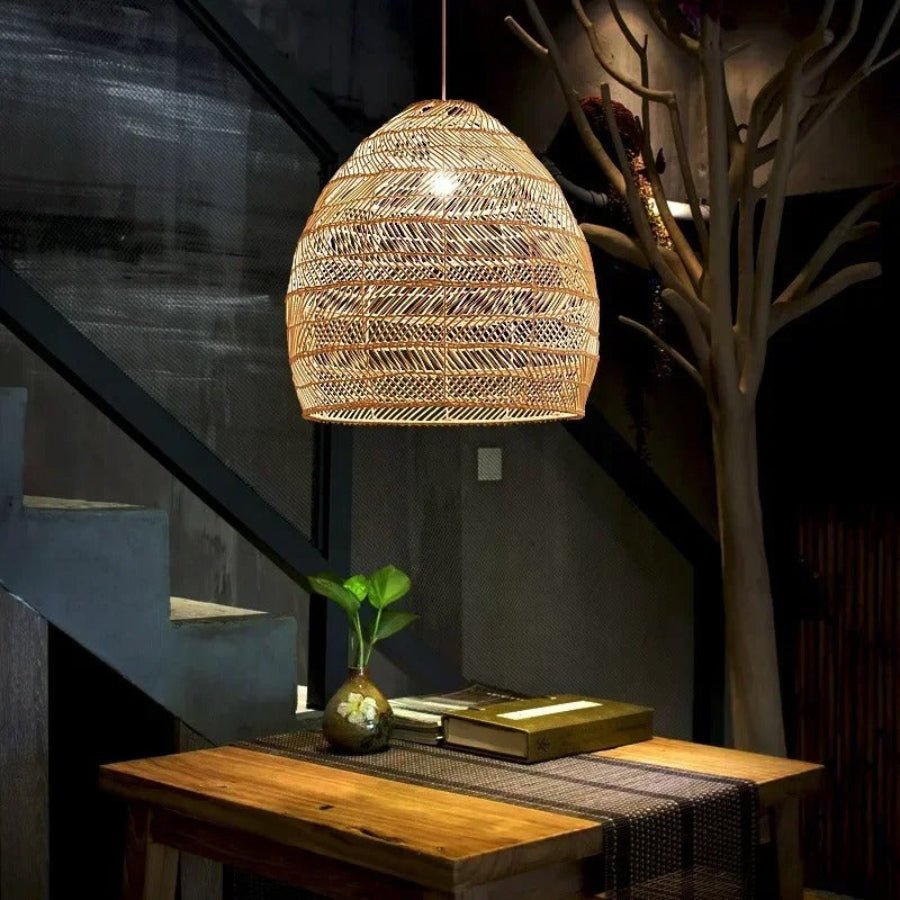 Seminyak Handmade Rattan Pendant Light 3