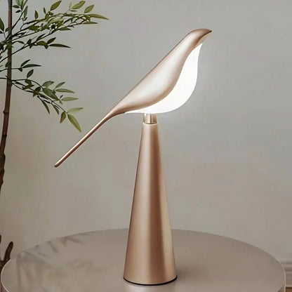 LuxRoyale Magpie Light Rotatable Lamp Head Three Brightness Levels Acrylic Metal