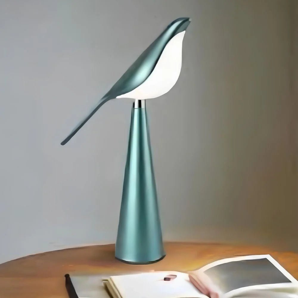 LuxRoyale Magpie Light Rotatable Lamp Head Three Brightness Levels Acrylic Metal