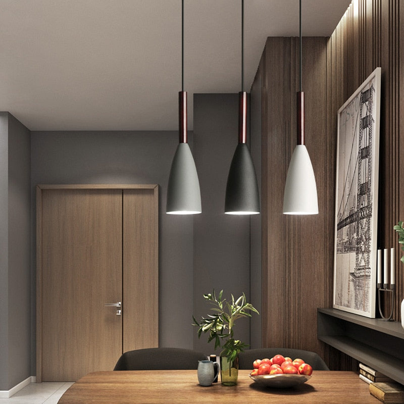 Set Danish Dining Pendant Light 8