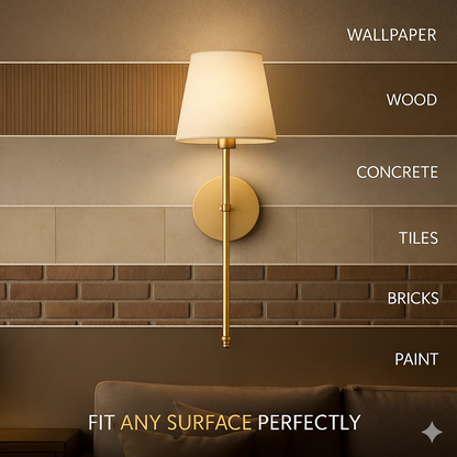 Set of 2 Wireless Wall Sconces with Remote & Rechargeable Bulbs – No Drill 5