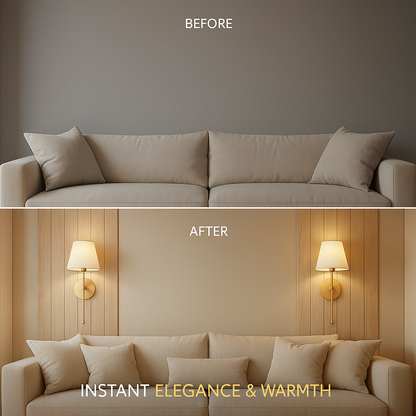 Set of 2 Wireless Wall Sconces with Remote & Rechargeable Bulbs – No Drill 6