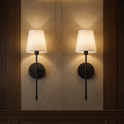 Set of 2 Wireless Wall Sconces with Remote & Rechargeable Bulbs – No Drill 8