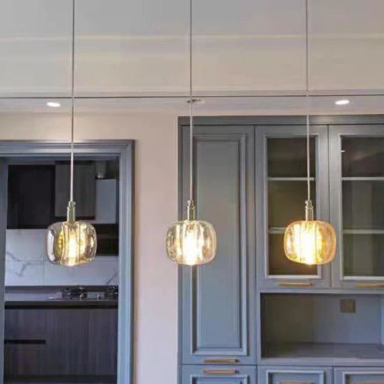 Luxora Modern Colored Glass Multi Pendant Chandelier for Dining Room & Living Room