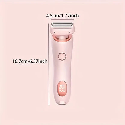 Rayvia Pain-Free Two-In-One Portable Hair Removal Trimmer For Gentle Everyday Grooming