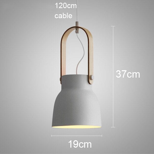 RoyaleGlow Nordic Macaron Pendant Light for Kitchen Island, Dining Room, Restaurant & Bar