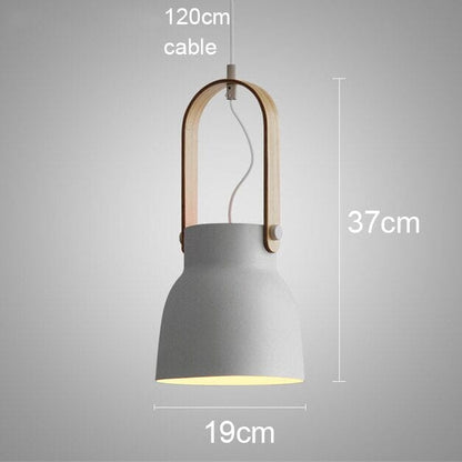 RoyaleGlow Nordic Macaron Pendant Light for Kitchen Island, Dining Room, Restaurant & Bar