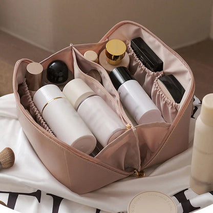 Luxora Travel Toiletry Bag for Women - Large Capacity Water-Resistant Makeup Organizer
