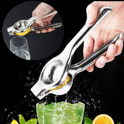 Luxora Manual Citrus Press Juicer For Oranges And Lemons, Stainless Steel
