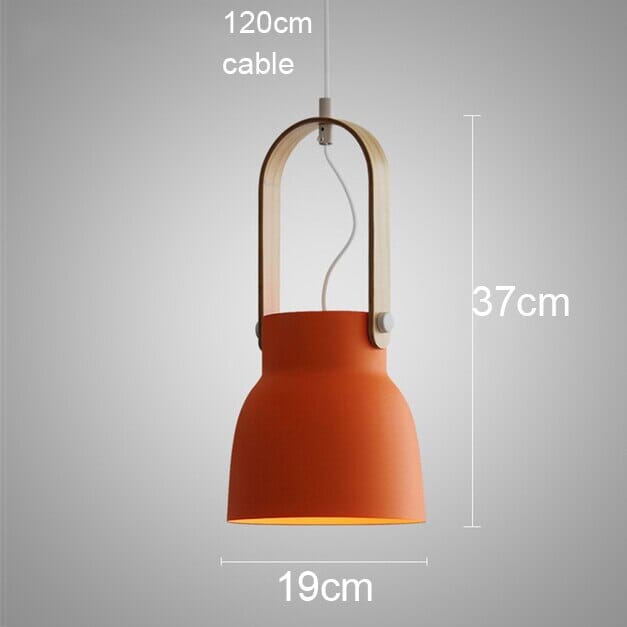 RoyaleGlow Nordic Macaron Pendant Light for Kitchen Island, Dining Room, Restaurant & Bar