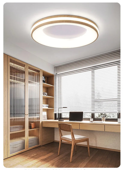 RoyaleGlow Modern LED Flush Mount Ceiling Light for Bedroom, Living Room