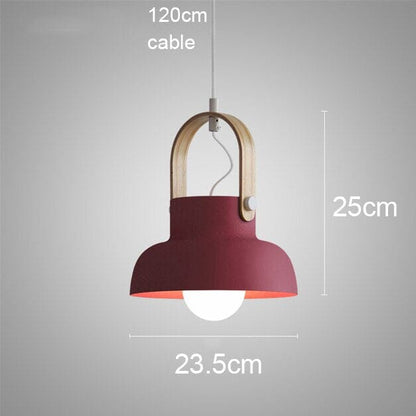 RoyaleGlow Nordic Macaron Pendant Light for Kitchen Island, Dining Room, Restaurant & Bar