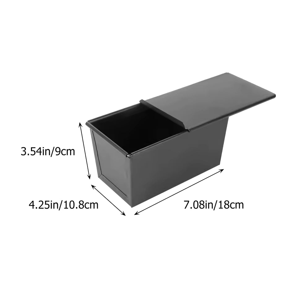 Royallure Nonstick Bread Loaf Pan with Lid – Quantum II Coating, Quick Heat & Easy Release