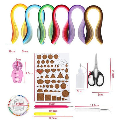 Luxora DIY Paper Quilling Template for Creative Crafts