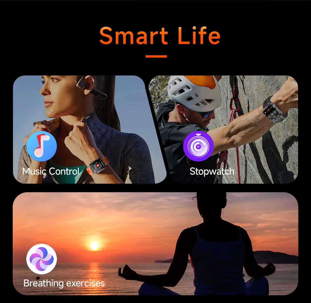 Royaleva AquaPro Swimming Smartwatch – Waterproof Fitness Tracker for Swimmers