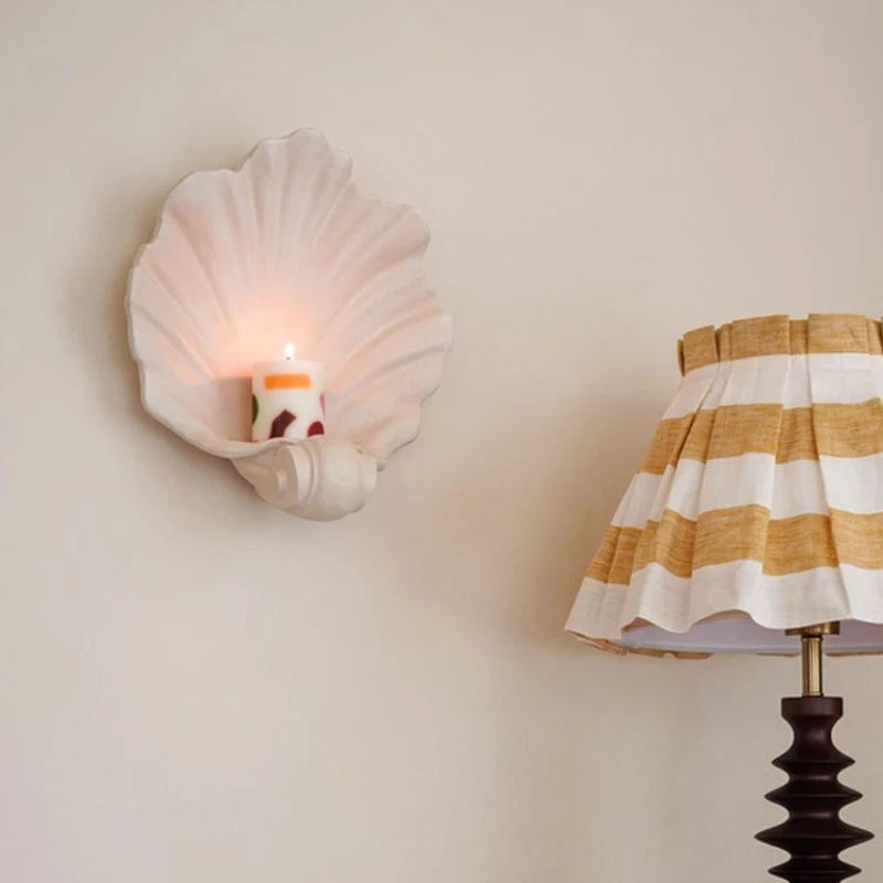 Shell Wall Sconce Candle Holder 5
