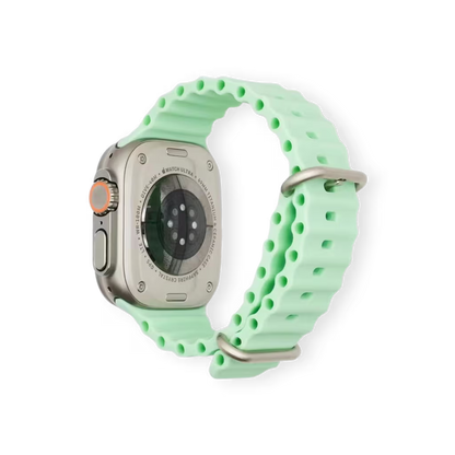 RoyaleGlow Waterproof Apple Watch Compatible Band – Secure Fit for Sports & Swimming