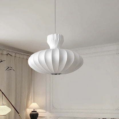 Silk Fluted Pendant Lantern 2