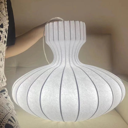 Silk Fluted Pendant Lantern 4