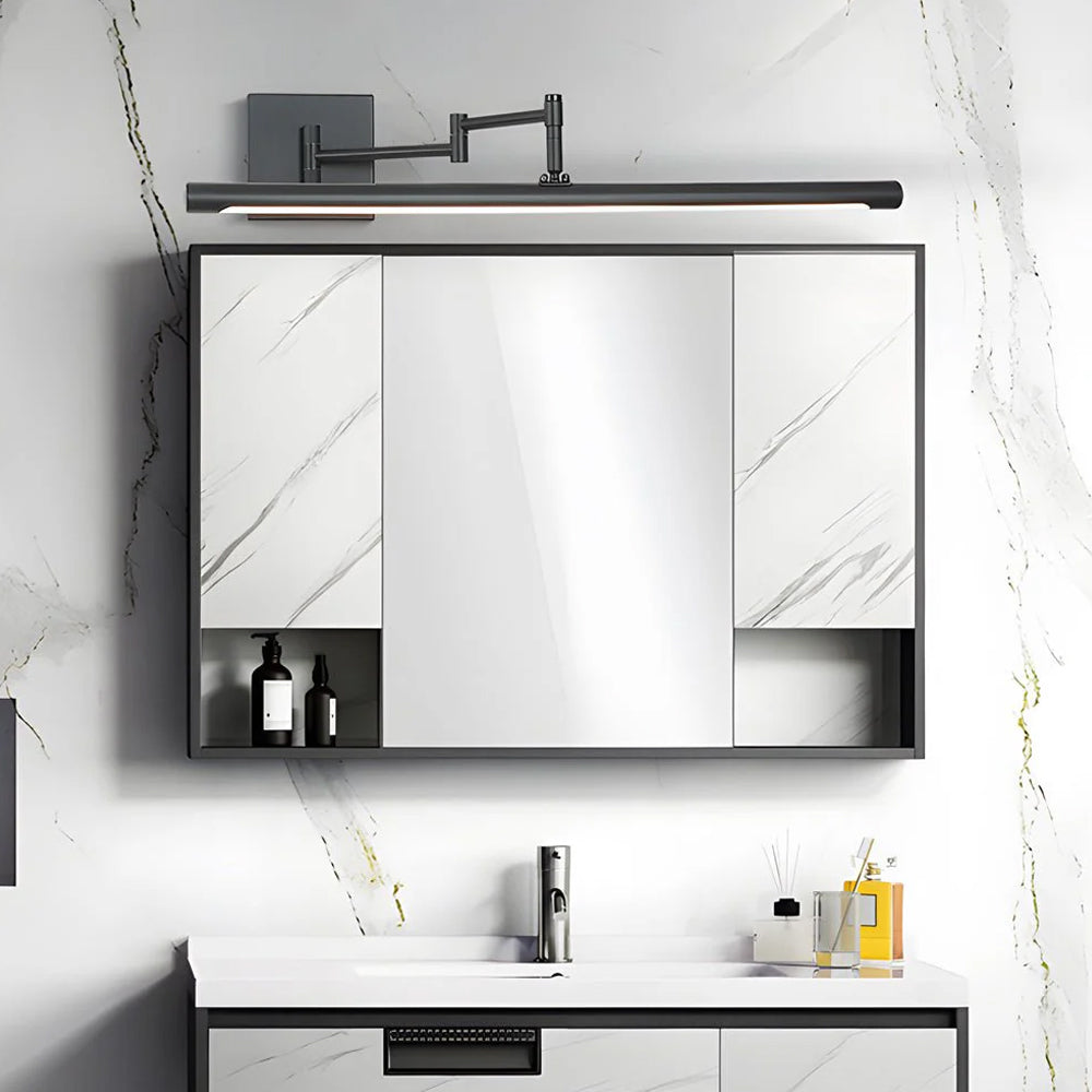 LuxRoyale Swing Arm Vanity LED Light with Adjustable Arm