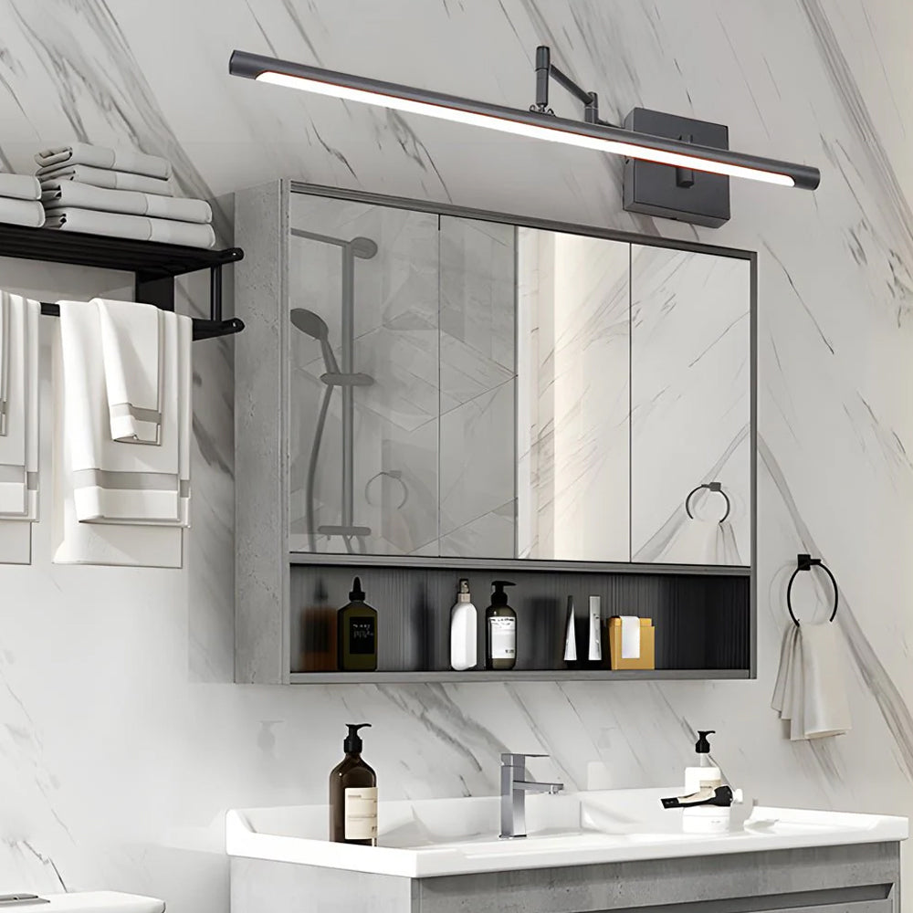 LuxRoyale Swing Arm Vanity LED Light with Adjustable Arm