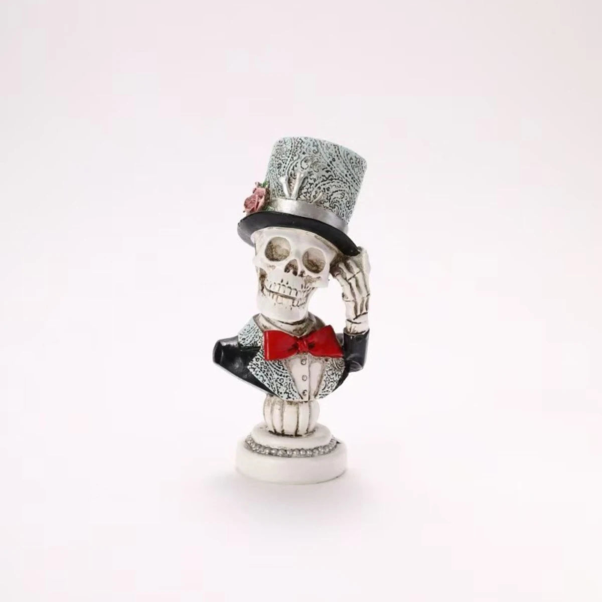 Skeleton Groom Halloween Atmosphere Resin Halloween Creative Ornament 4