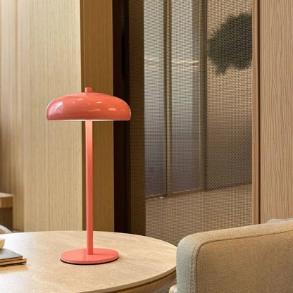 LuxRoyale Sleek Retro Table Lamp With Calming Glow And Minimalist Design