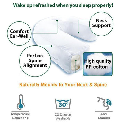 Sleep Wellness Orthopedic Side Sleeper Pillow 5